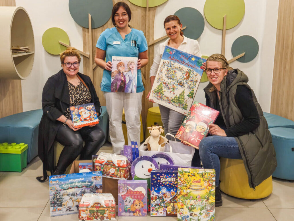 Adventkalender gespendet vom Verein Tiroler Herzenswunsch