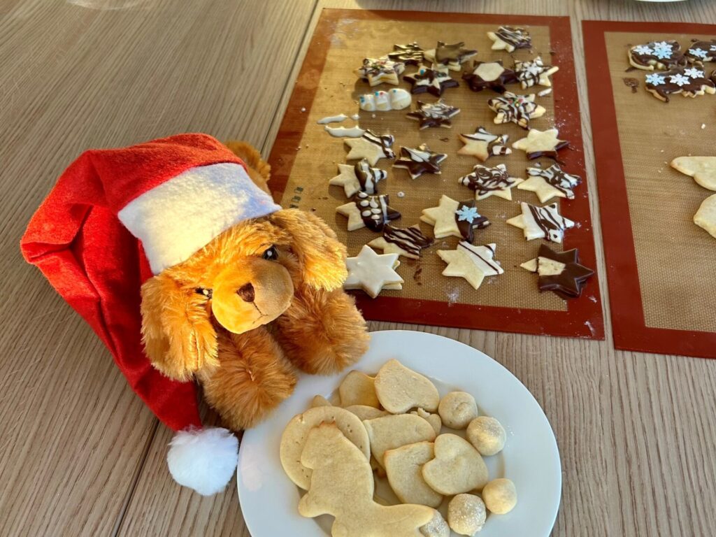 Kekse backen in Wiesing mit Kindern und Optiwuff