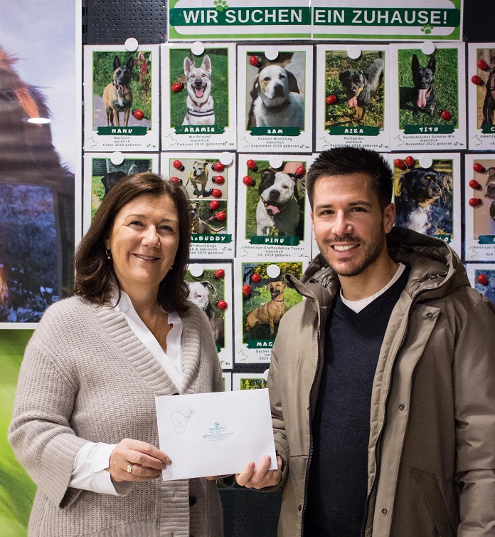 OptimaMed Reha Klagenfurt spendet für Tierschutz