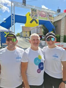 Aspach Mitarbeiter nahmen an Sauwald Giro teil