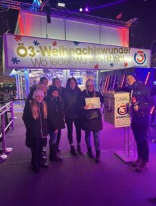 Ö3 Weihnachtswunder Spendenübergabe